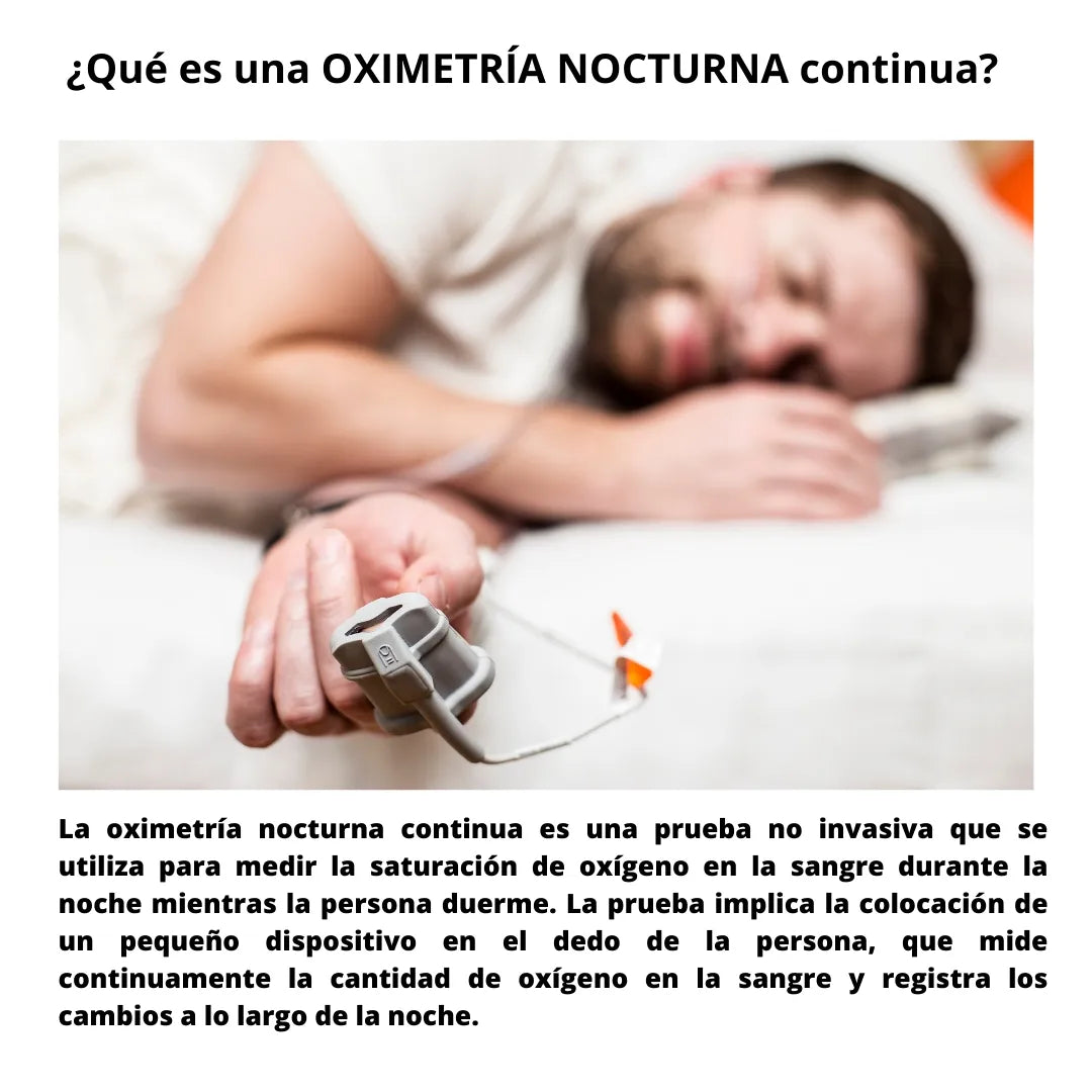 EXAMEN DEL SUEÑO: Oximetría Nocturna Continua (Concepción y alrededores)